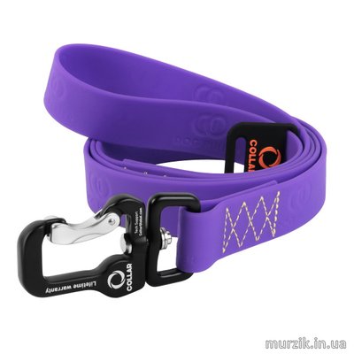 Cуперпрочный поводок Collar Evolutor для собак 120 см / 25 мм, фиолетовый 41491949 фото