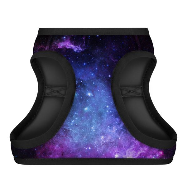 Шлея для собак м'яка WAUDOG Clothes з QR-паспортом, малюнок "NASA21", S1 B 40-45 см, C 29-31 см 2905-0148 фото