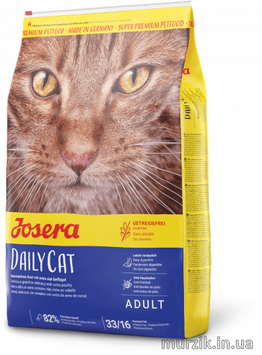 Корм Josera (Йозера) Дейли Кет (DailyCat) беззерновий, с м'ясом домашньої птиці 2 кг. 50008780 фото