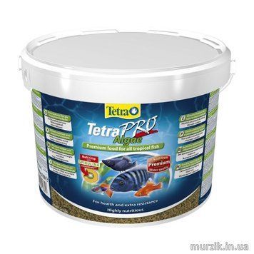 Корм Tetra PRO Algae для травоядных декоративных рыб 10L /1,9кг 1471650 фото