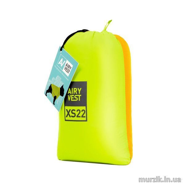 Курточка для собак Collar AiryVest, двусторонняя, S30, желто-cалатовая 41494727 фото