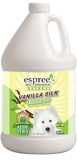 Шампунь для собак шелковый с ароматом ванили Espree (Vanilla Silk Shampoo) 3,7 л 9123776 фото