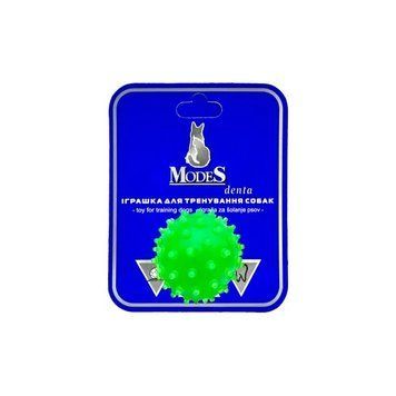 Мяч Мина зеленый размер XS-4см, Дента (Denta) игрушка для собак MODES ЗС000165 фото