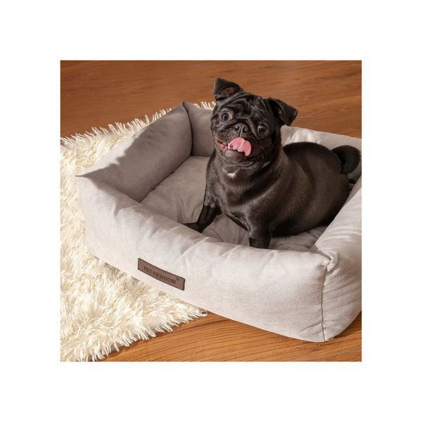 Лежак Pet Fashion Bond №1 для собак серый 60х50х18 см PR242406 фото
