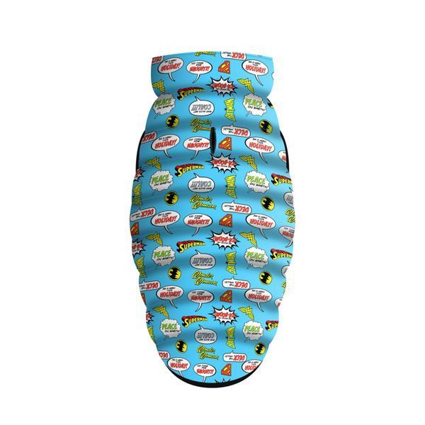 Курточка для собак WAUDOG Clothes с рисунком "Лига Справедливости", L65, В 87-90 см, С 60-65 см 0965-4002 фото